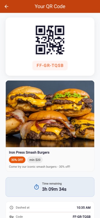 Your code, ready to show at the counter